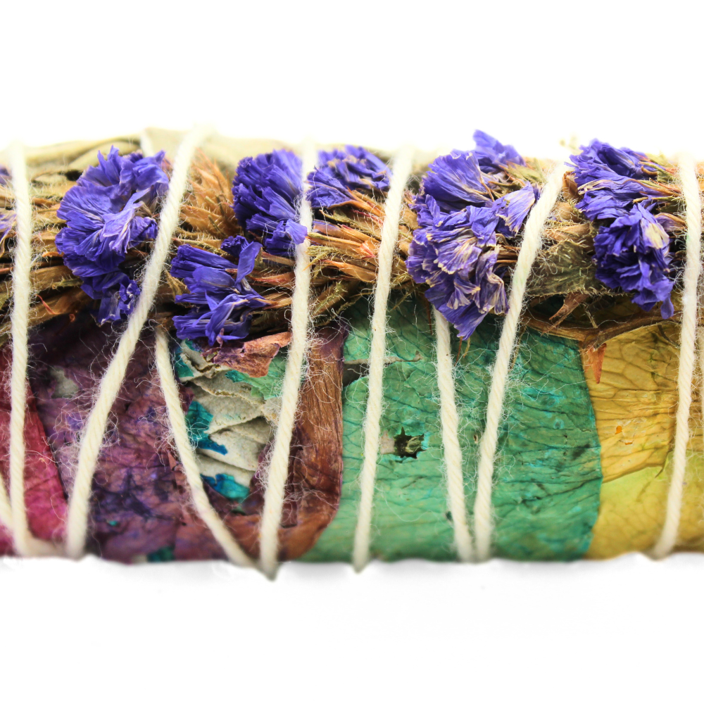 7 Chakra White Sage Smudge Stick 15cm (price per pc)