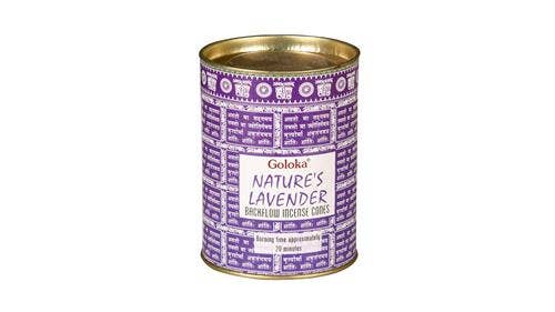 Goloka Nature's Lavender Back Flow Cones pack (12 cans)