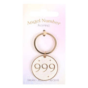 999 Angel Number Keyring