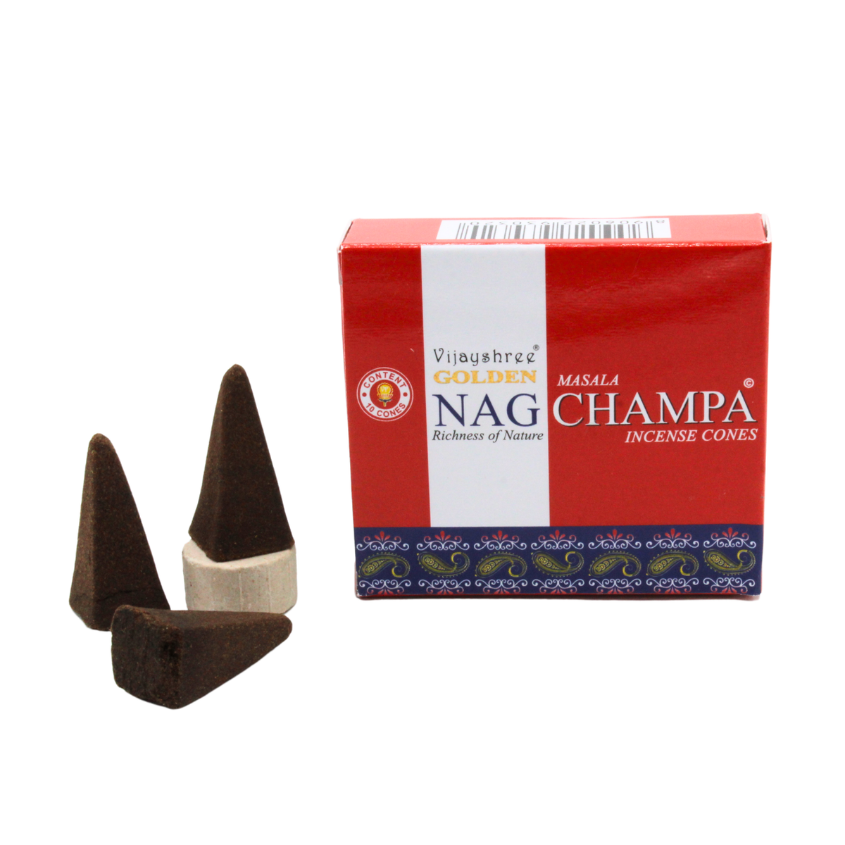 Golden Nag Champa Cones