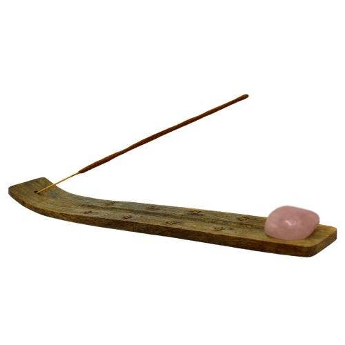 Incense Holder Rose Quartz Set 6 pcs