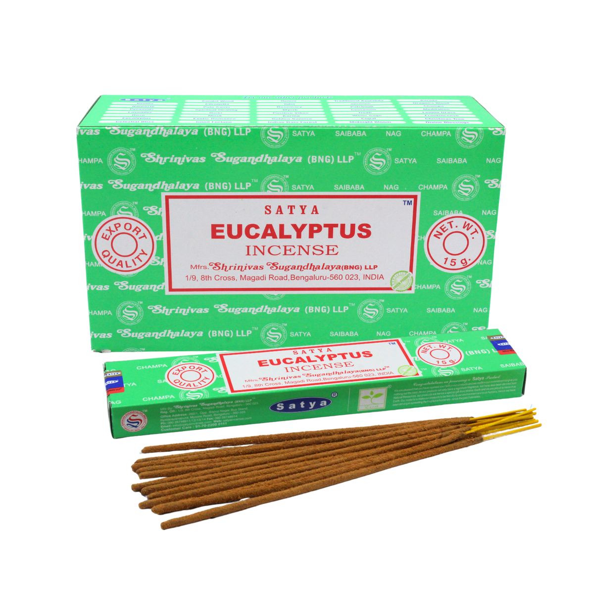 Satya Eucalyptus Incense 15 grams
