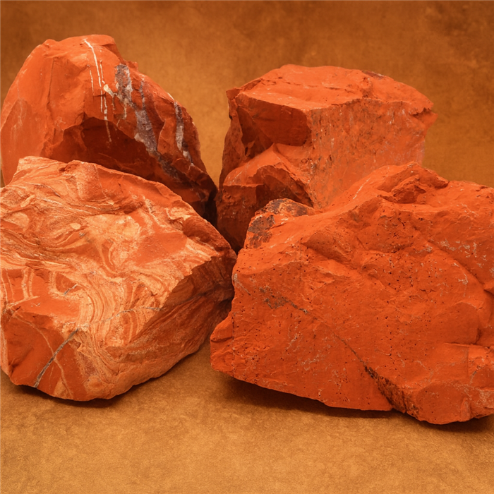 Red Jasper 'A' rough 1kg - South Africa