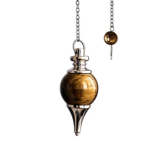 Tiger Eye Sphere Pendulum 4cm