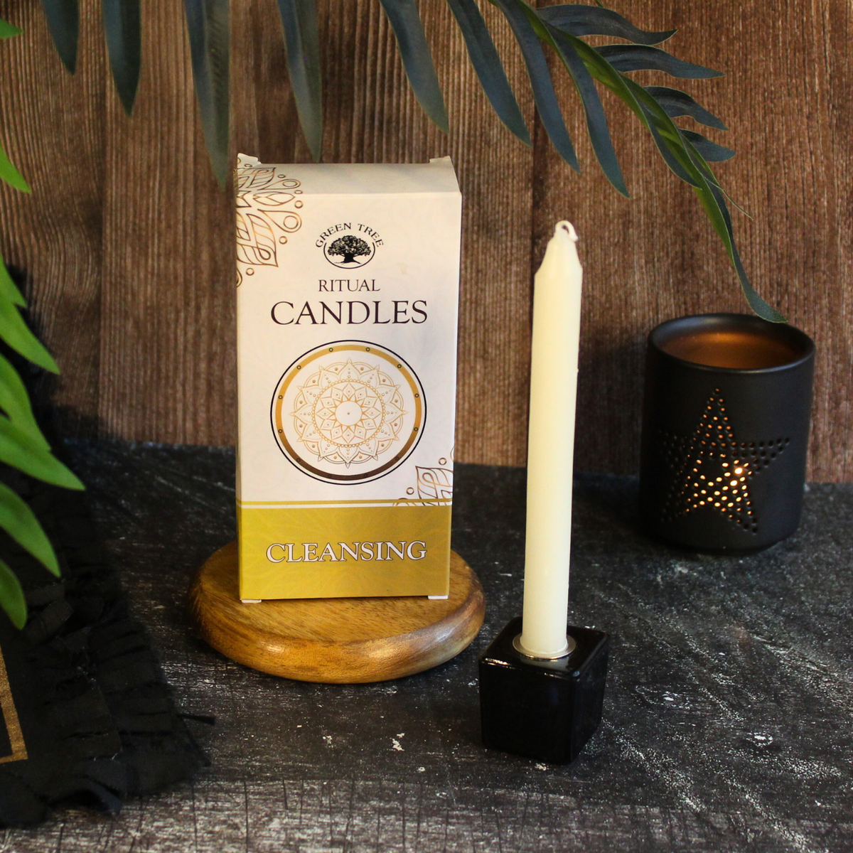 Green Tree Ritual candles Cleansing 10 pack