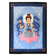 Cotton Tapestry Kwan Yin 52x76"