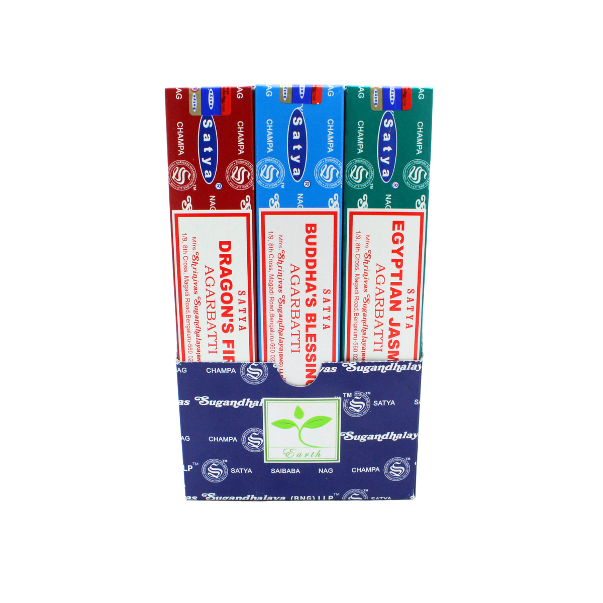 Satya Assorted Incense (12 boxes) 15 grams
