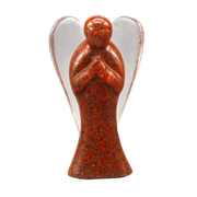 Orgone angel figurines-Red Jasper 20cm