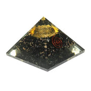 Orgonite Energy Pyramid - Black Tourmaline & Sri Yantra 40mm