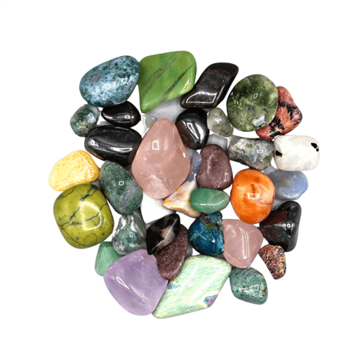 Assorted tumbled stone 250 gram