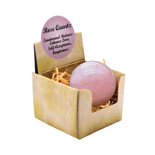 Rose Quartz Display ( 3 Pieces of 4 Shapes )