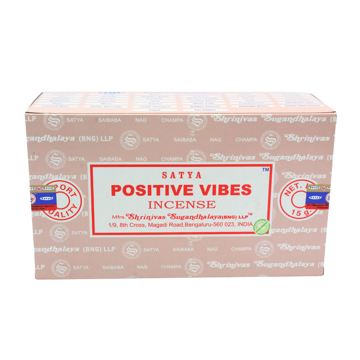 Satya Positive Vibes Incense 15 grams