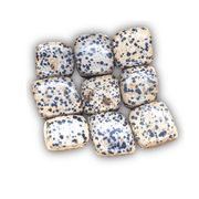 Dalmatian Jasper tumbled stone 250 gram
