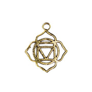 Pendant Root Chakra Brass