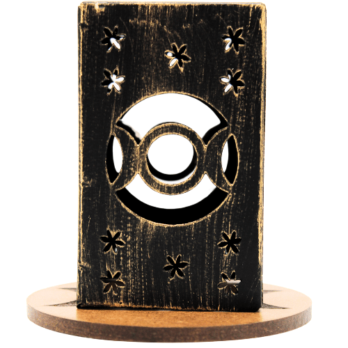 Triple Moon Tealight Holder Set