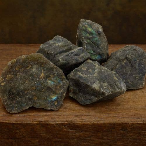 Labradorite 'A' rough stone 1kg - Madagascar