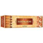 Hem Sandal Rose Square (25 x 8 Sticks)