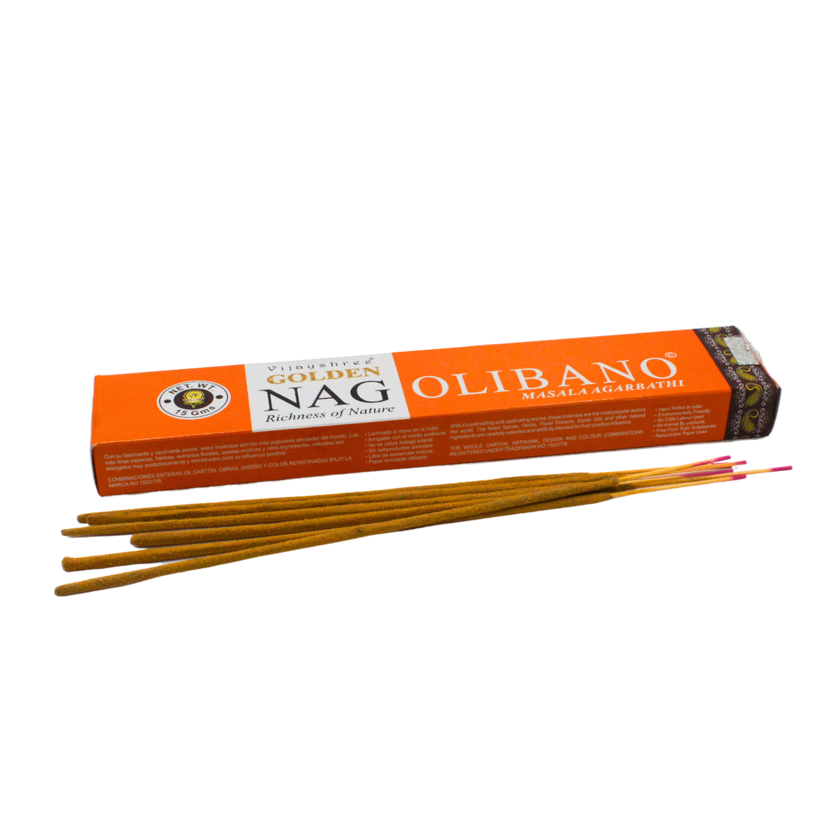 Golden Nag Olibanum Incense 15 grams