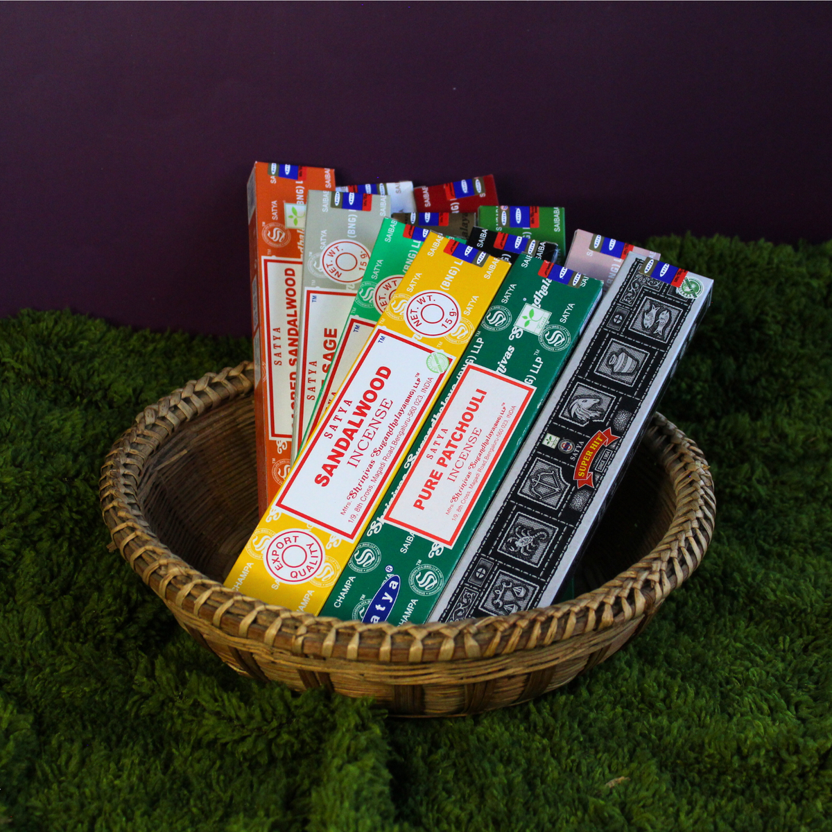 Satya Assorted Pack #7 Incense (12 boxes) 15 grams