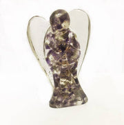 Orgone angel figurines-Amethyst 7cm