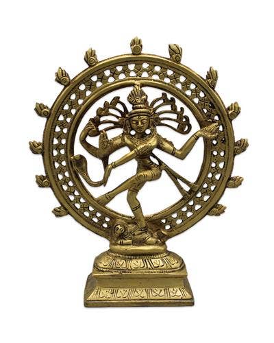 Natraj Dancing Double Ring, 10"
