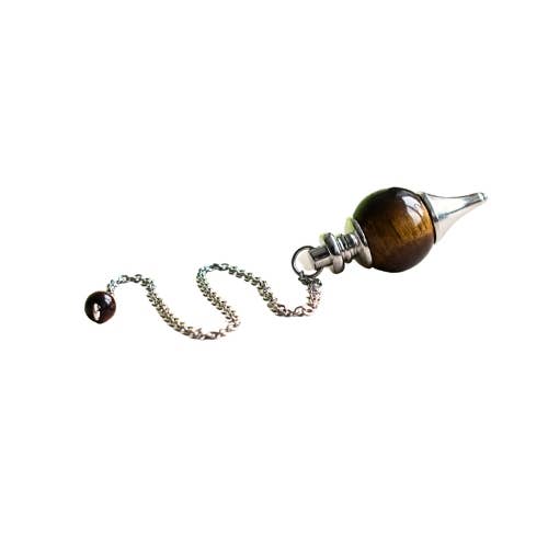 Tiger Eye Sphere Pendulum 4cm