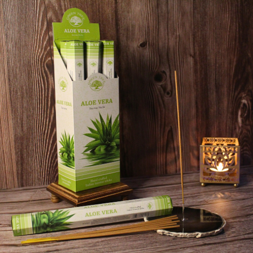Green Tree Aloe Vera Incense