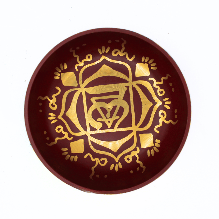Root Chakra Singing Bowl Red - 5 inch