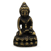 Mini Brass Buddha Statue 3.5cm (12 pcs)