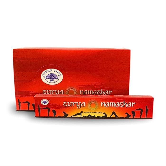 Green Tree Surya Namaskar Incense 15 grams