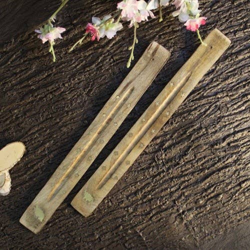 Ash Catcher Ski Incense Holder with Elephant (Box of 12)