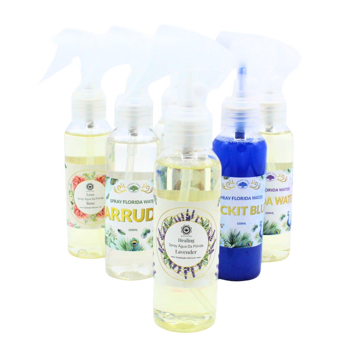 Florida Water Spray - Lavender, Green Tree 100ml