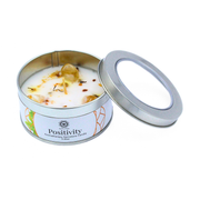 Green Tree Gemstone Candle Positivity Green Tea 70g