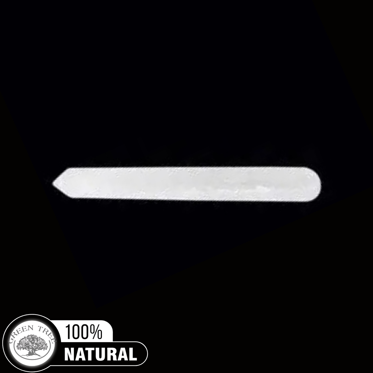 Selenite Massager with Tip 15x2 cm