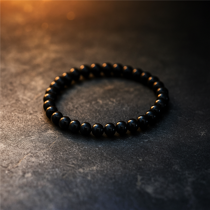 Shungite bracelet 6mm - Russia