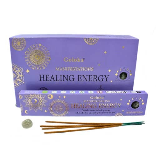 Goloka Manifestations Healing Energy Gemstone Incense