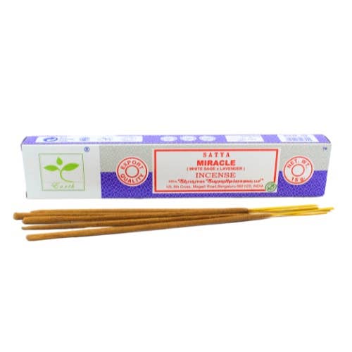Earth Satya Miracle Incense 15 Gms