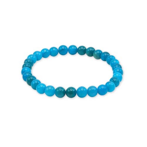 Apatite 'AAA' beaded Bracelet 8 mm - Madagascar