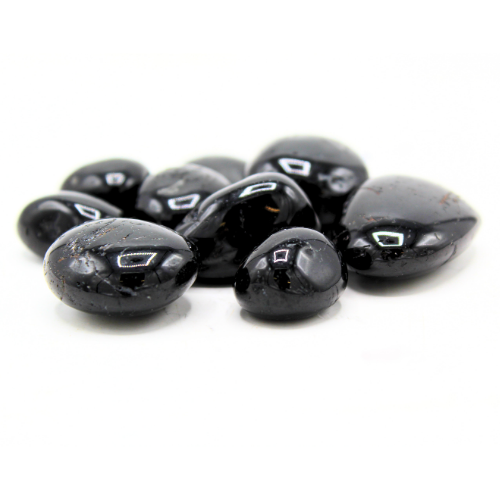 Black Tourmaline 'AB' Tumbled Stones 200 gr