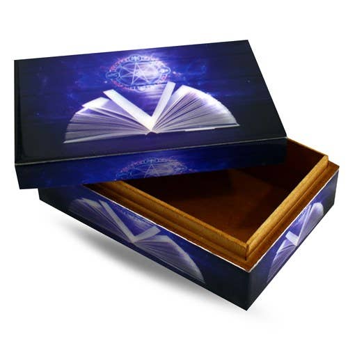 Magic Book spells Box (15x10cm)