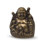 Happy budha playing with Children