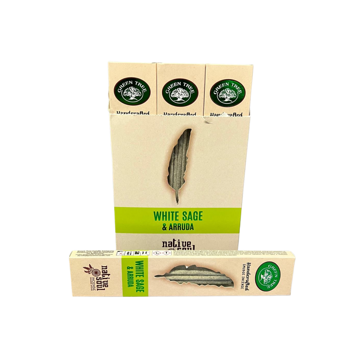 Smudge Incense Native soul White Sage & Arruda 15gr