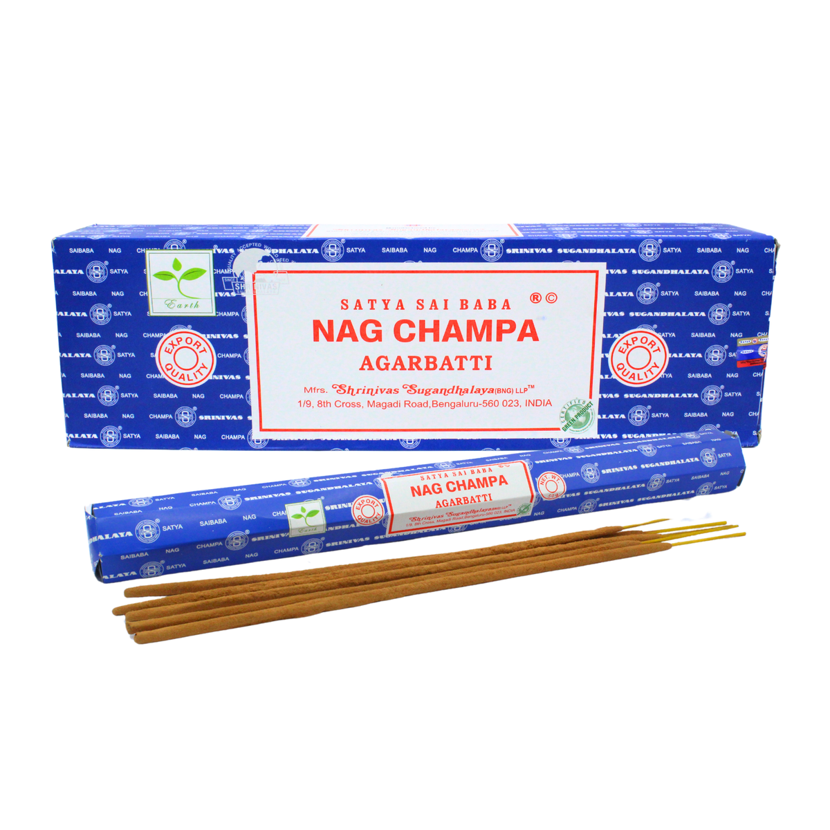 Satya Nag Champa Garden Sticks 6 packs x 50g