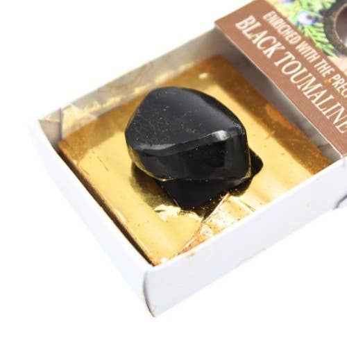 Green Tree Gemstone Incense Cleansing - Black Tourmaline