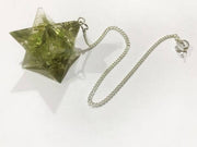 Pendulum Merkaba Orgone-peridot