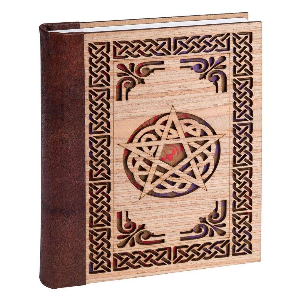 Journal Pentagram with Leather back