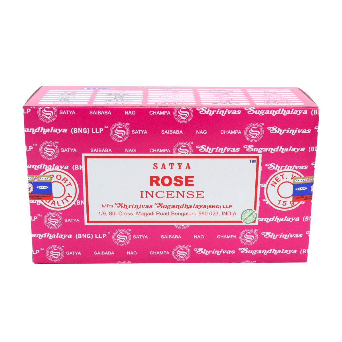 Satya Rose Incense 15 grams