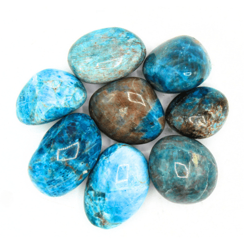 Apatite 'AB' Tumbled Stones 200 gr
