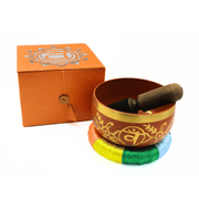 Sacral Chakra Singing Bowl Orange - 5 inch