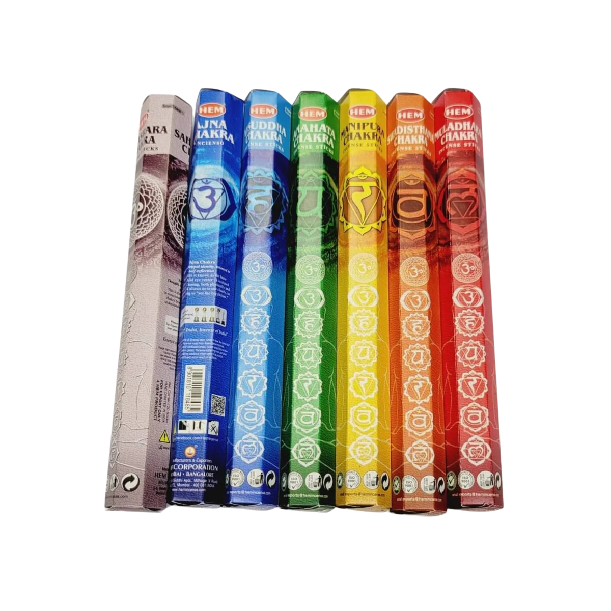 Hem 7 Chakras Gift Pack